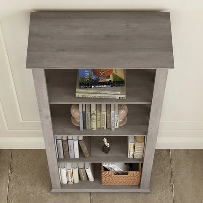 Homestead 4 Shelf Farmhouse Bookcase by