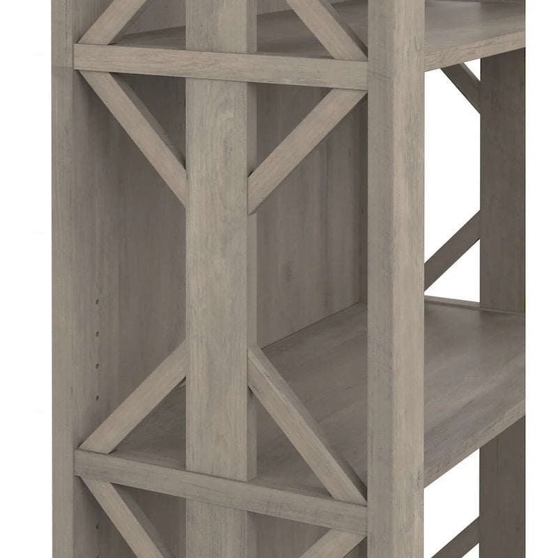 Homestead 4 Shelf Farmhouse Bookcase by