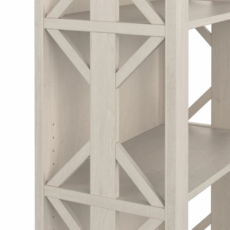 Homestead 4 Shelf Farmhouse Bookcase by