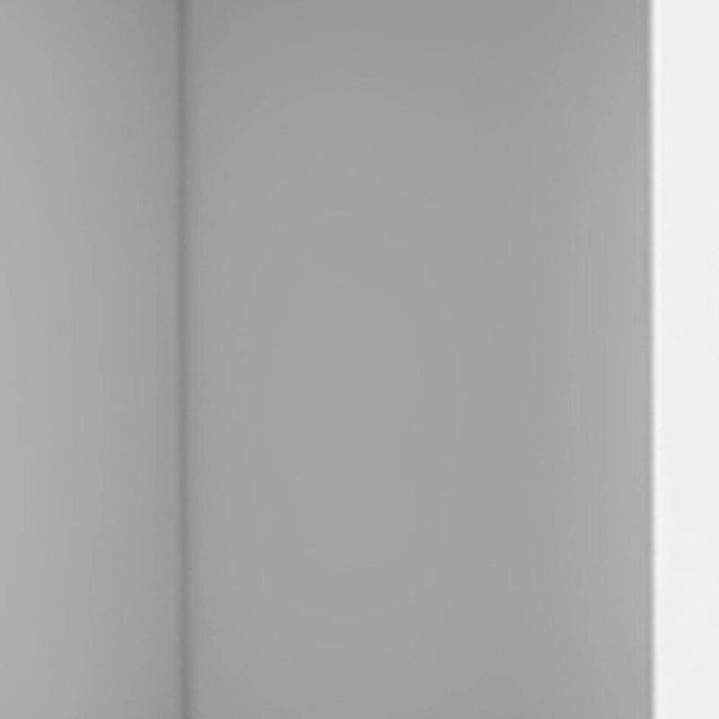 59 White Wood Wall Mounted Accent Cabinet With Four Doors