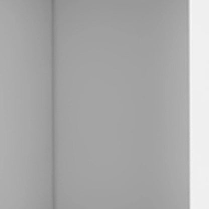 59 White Wood Wall Mounted Accent Cabinet With Four Doors