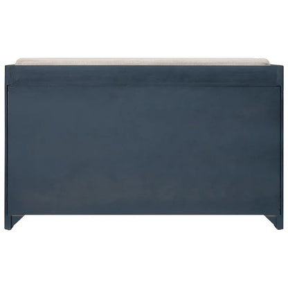 Storage Bench with Removable Basket and 2 Drawers