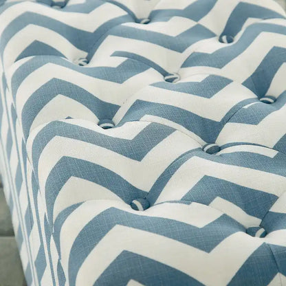Gede Contemporary Fabric Tufted Life-top Storage Bench by