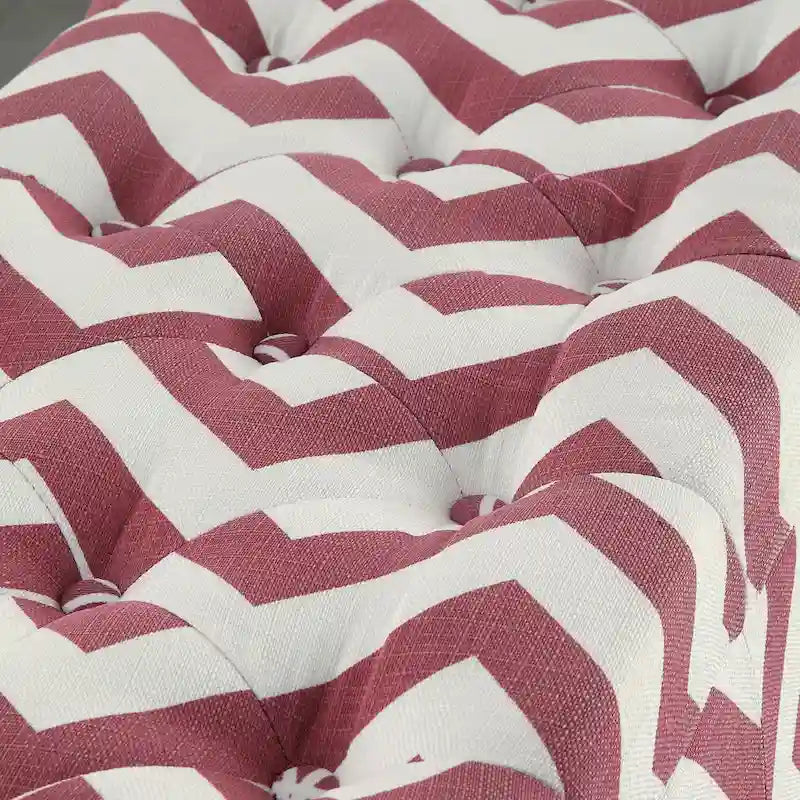 Gede Contemporary Fabric Tufted Life-top Storage Bench by