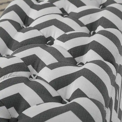 Gede Contemporary Fabric Tufted Life-top Storage Bench by