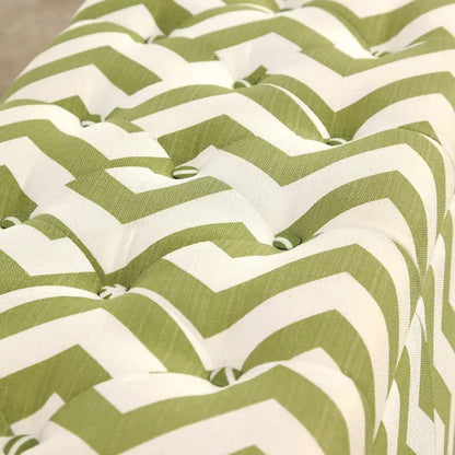 Gede Contemporary Fabric Tufted Life-top Storage Bench by