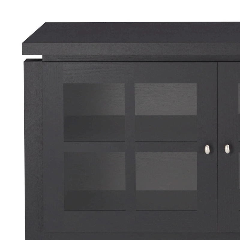 Modern Farmhouse 59 Windowpane Cabinet Buffet by