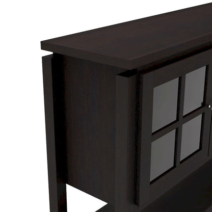 Modern Farmhouse 59 Windowpane Cabinet Buffet by