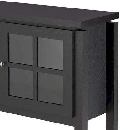 Modern Farmhouse 59 Windowpane Cabinet Buffet by