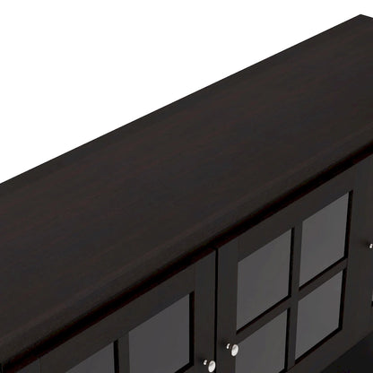 Modern Farmhouse 59 Windowpane Cabinet Buffet by