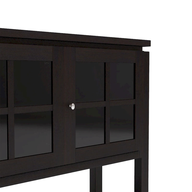 Modern Farmhouse 59 Windowpane Cabinet Buffet by