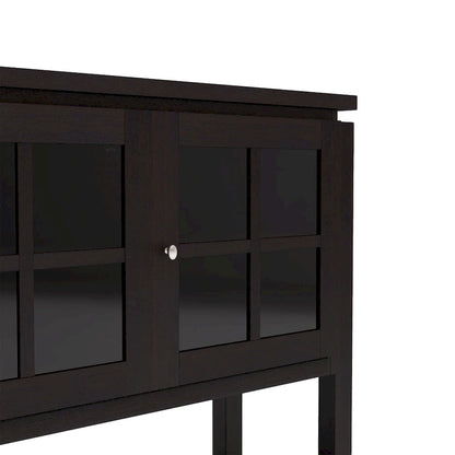 Modern Farmhouse 59 Windowpane Cabinet Buffet by