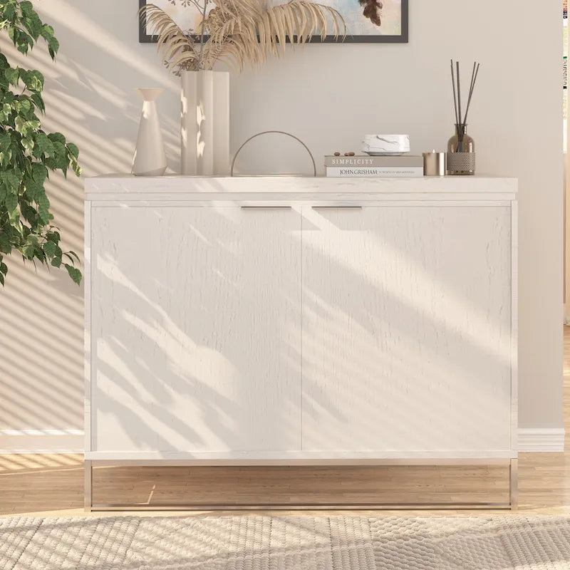 Furniture Wood 2-Door Accent Cabinet