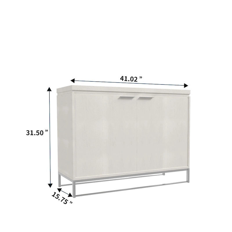 Furniture Wood 2-Door Accent Cabinet