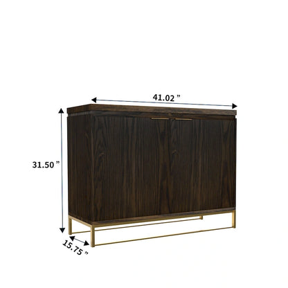 Furniture Wood 2-Door Accent Cabinet