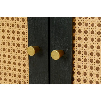 Rattan Sideboard Buffer Cabinet