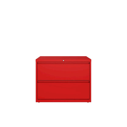 8000 Series 36 Wide 2-Drawer Lateral File Cabinet, Charcoal