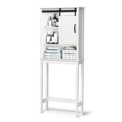 Bath Storage Cabinet Bathroom Space Saver Over the Toilet Bath Fixtures Bathroom Organizer Shelf - See Picture