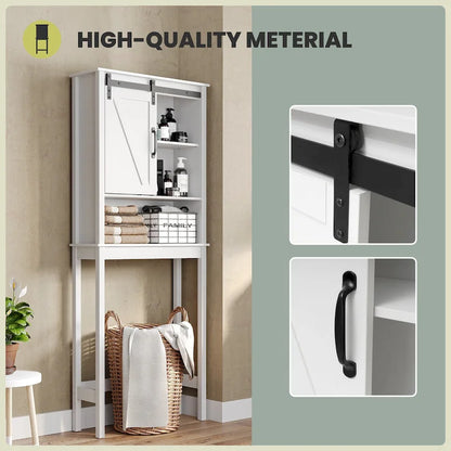 Bath Storage Cabinet Bathroom Space Saver Over the Toilet Bath Fixtures Bathroom Organizer Shelf - See Picture