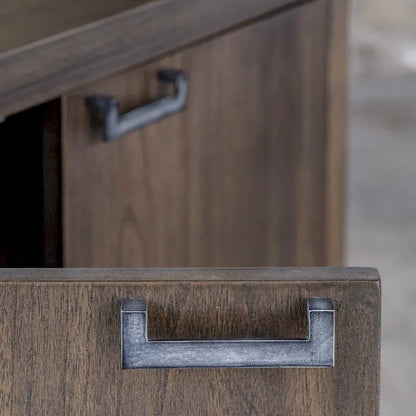 Nadie Light Walnut Console Cabinet
