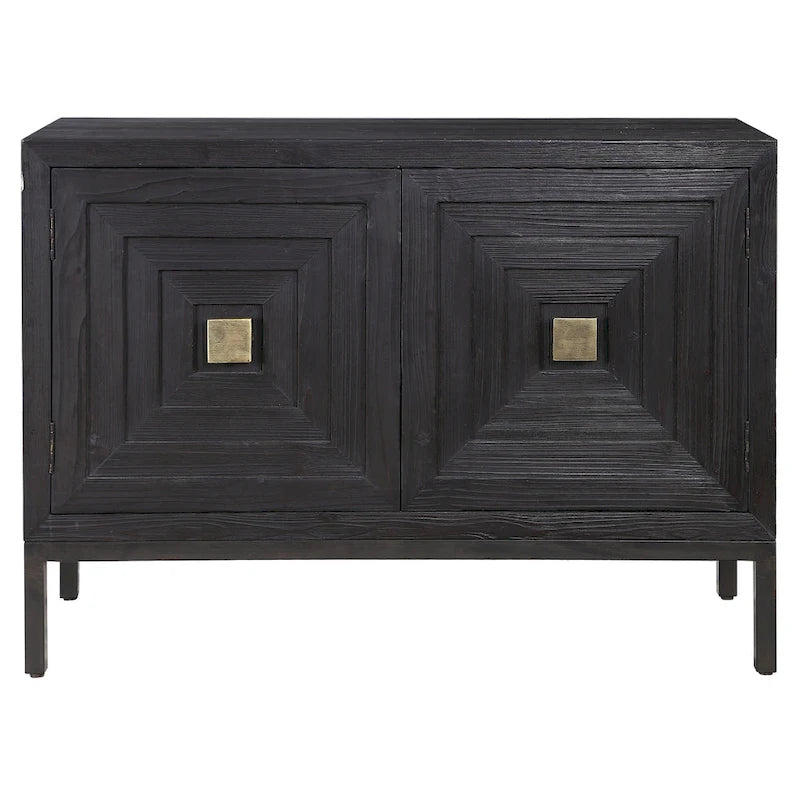   Aiken Dark Walnut 2-door Cabinet