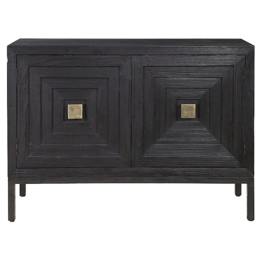   Aiken Dark Walnut 2-door Cabinet