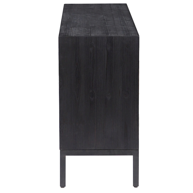 Aiken Dark Walnut 2-door Cabinet