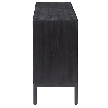 Aiken Dark Walnut 2-door Cabinet
