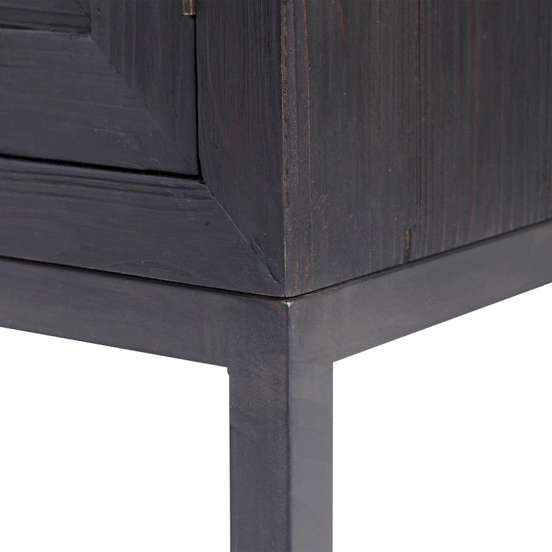 Aiken Dark Walnut 2-door Cabinet