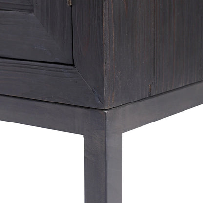Aiken Dark Walnut 2-door Cabinet