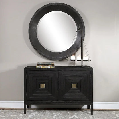 Aiken Dark Walnut 2-door Cabinet