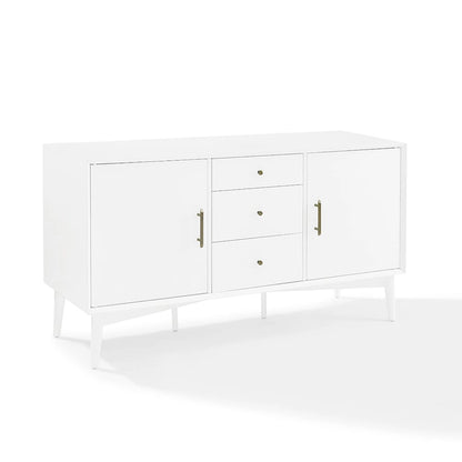 Landon White Finish Sideboard - 57W x 19D x 30H