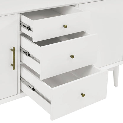 Landon White Finish Sideboard - 57W x 19D x 30H