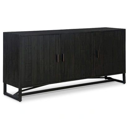 3-door Metal Base Sideboard