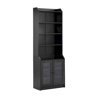 Tall Cabinet with Adjustable Shelves for Living Room