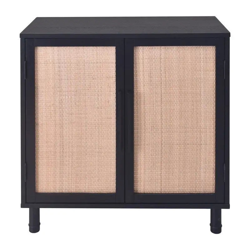 Delancey Black Brown 2 Door Cabinet