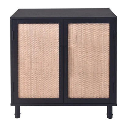Delancey Black Brown 2 Door Cabinet