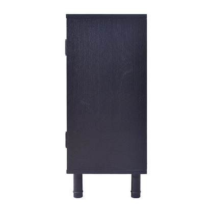 Delancey Black Brown 2 Door Cabinet