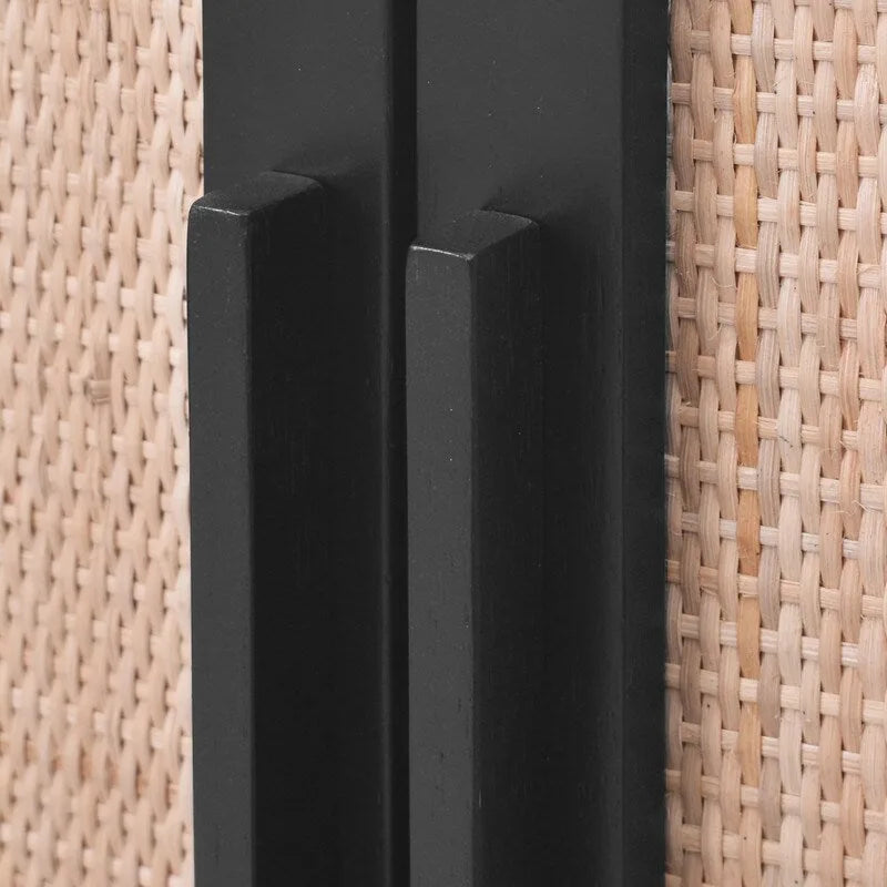Delancey Black Brown 2 Door Cabinet