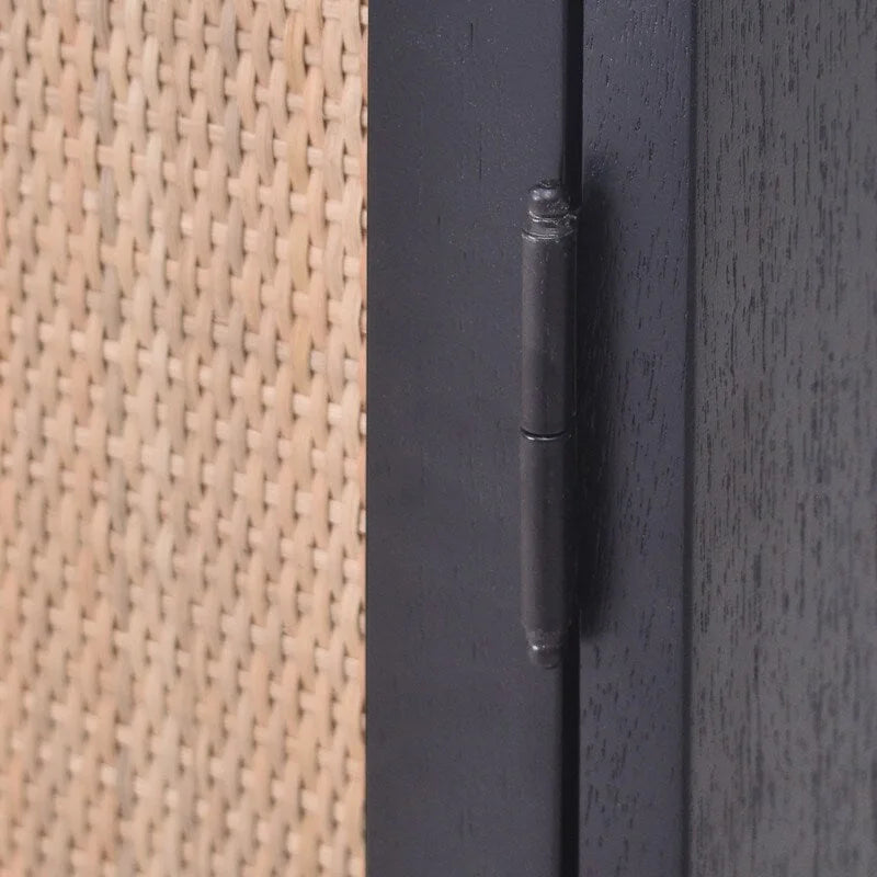 Delancey Black Brown 2 Door Cabinet