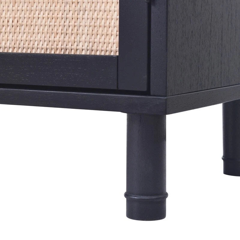 Delancey Black Brown 2 Door Cabinet