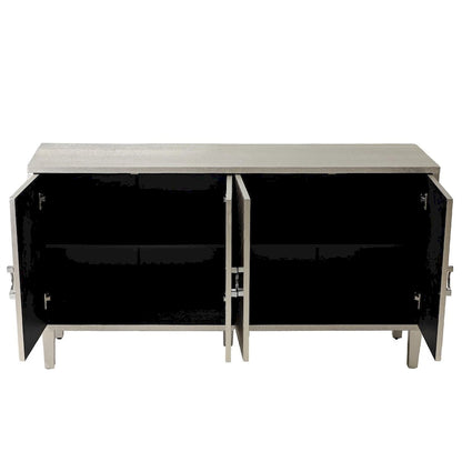 Stylish and Functional 4-Door Storage Cabinet