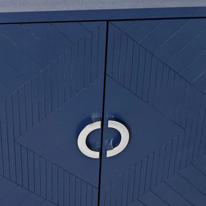 Stylish and Functional 4-Door Storage Cabinet
