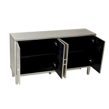 Stylish and Functional 4-Door Storage Cabinet