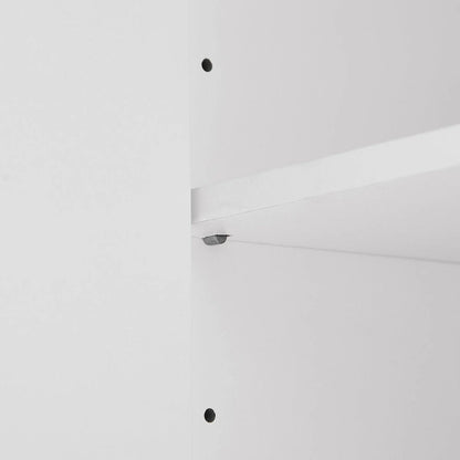 Storage Cabinet with 2 Doors and 4 Drawers