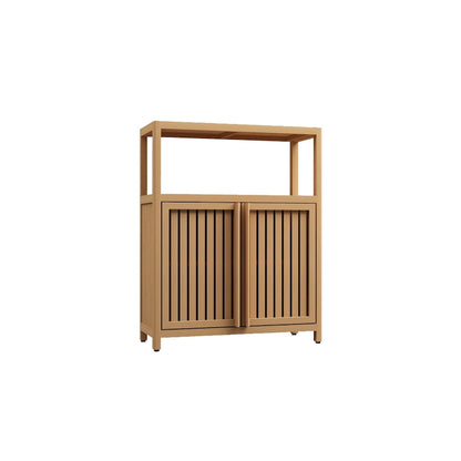 Large Capacity Bamboo Storage Cabinet Furniture