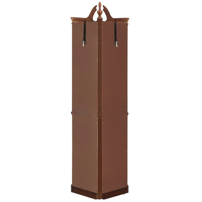 Corner Curio Cabinet with Lights(E26 light bulb not included)